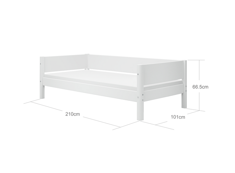 Flexa. White daybed - 210cm - White