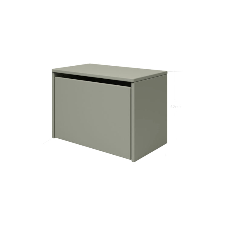 Flexa. Dots storage bench 3-in-1 - Light green