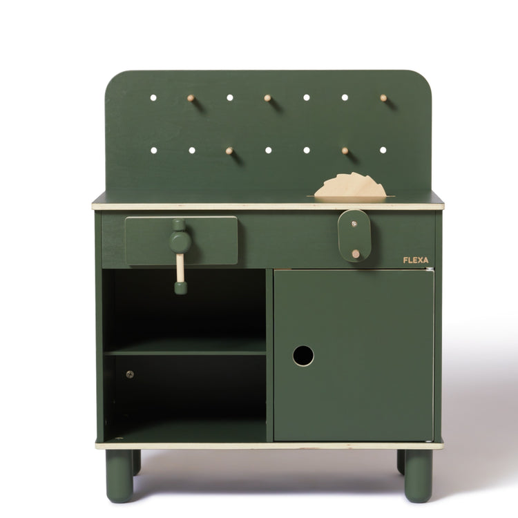 Flexa. The Workbench Dark Green