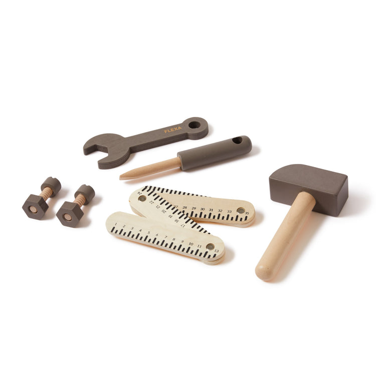 FLEXA. Toolset Brown/Natural