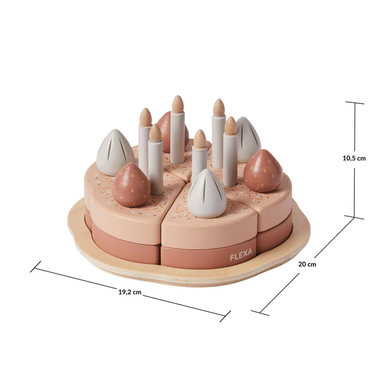 Flexa. Τούρτα γενεθλίων. Σετ 25 τεμαχίων.