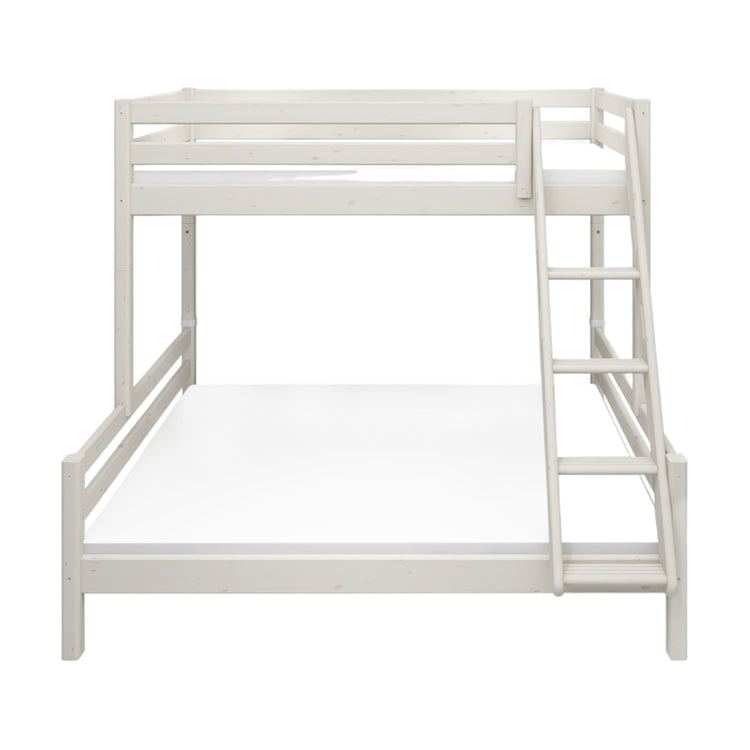 Flexa. Classic family bed - 210cm - White washed