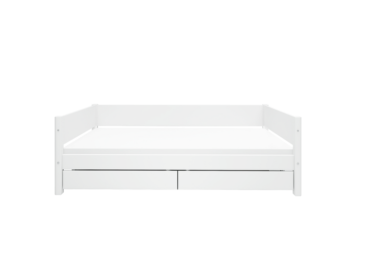 Flexa. White daybed with drawers - 210cm - White