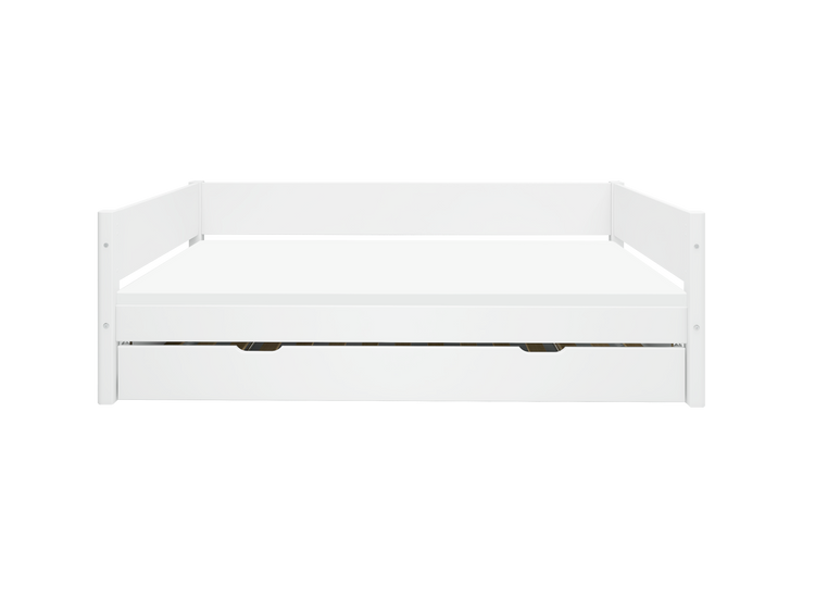 Flexa. White daybed with guest bed - 210cm - White