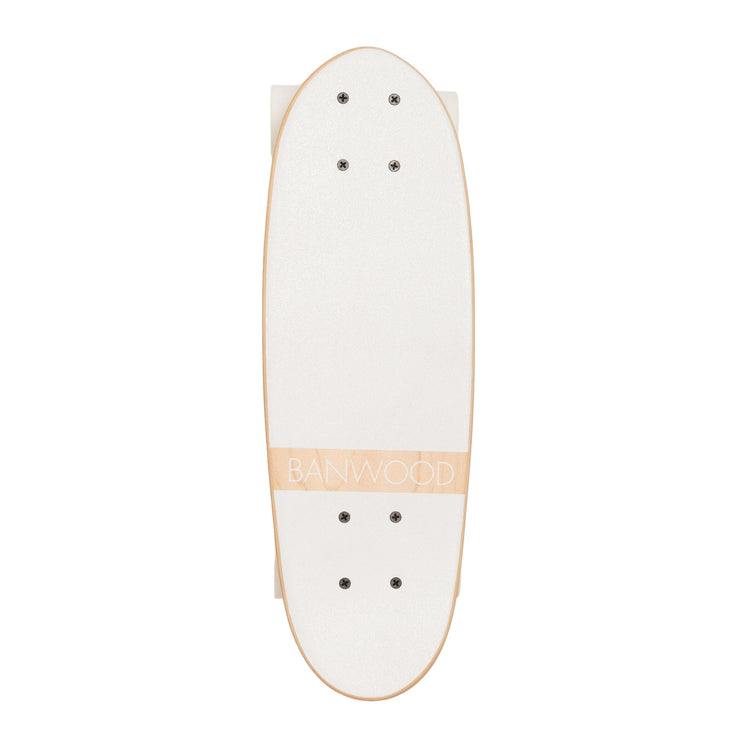 BANWOOD. Skateboard White