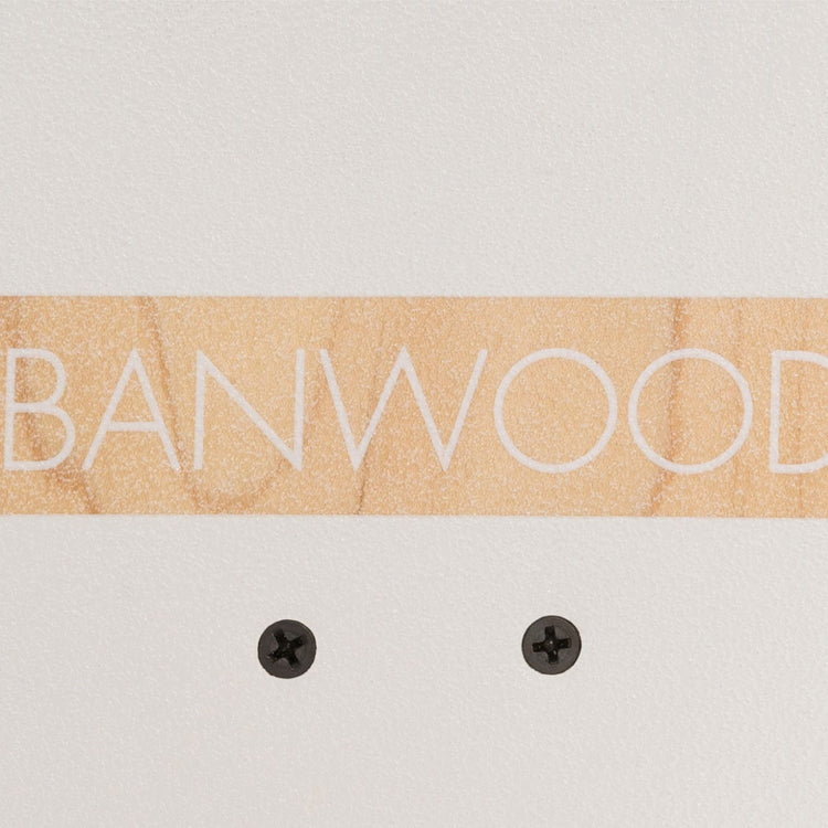 BANWOOD. Skateboard White