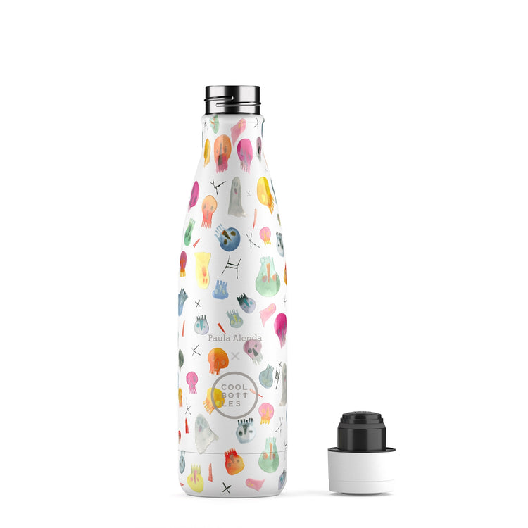 COOL BOTTLES. Water bottle Crazy Skulls 500ml