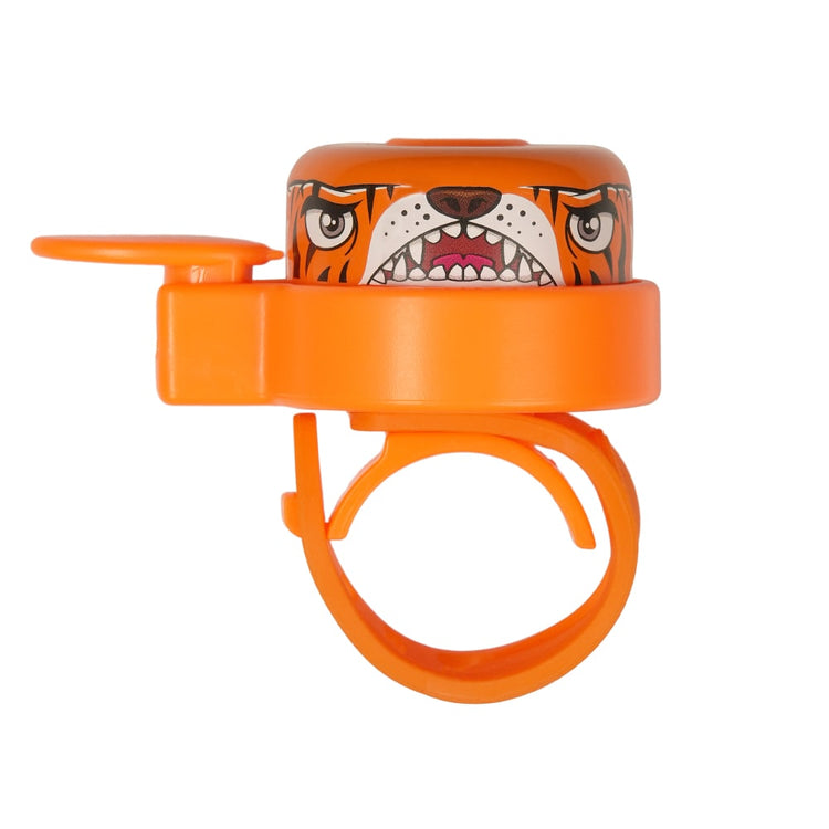 CRAZY SAFETY. Tiger Bicycle Bell - Orange