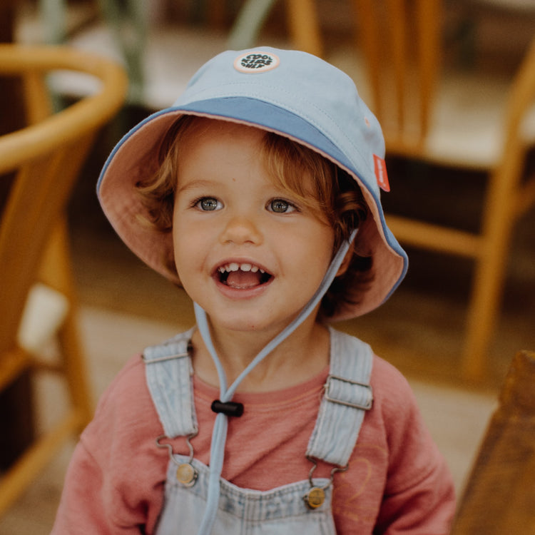 HELLO HOSSY. Καπέλο Bob παιδικό Mini Aqua - 2-5 ετών