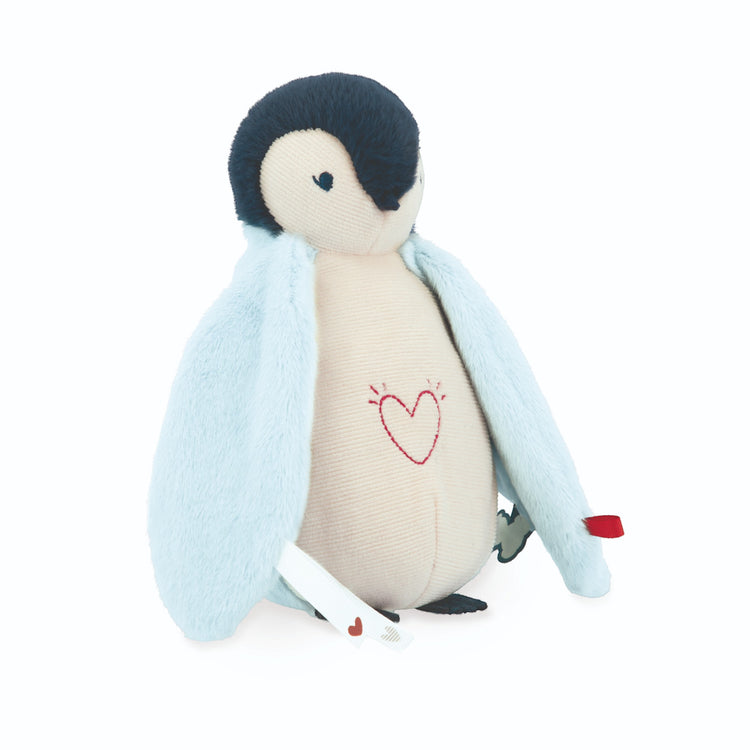 COMPLICES. Nightlight Plush Penguin Blue