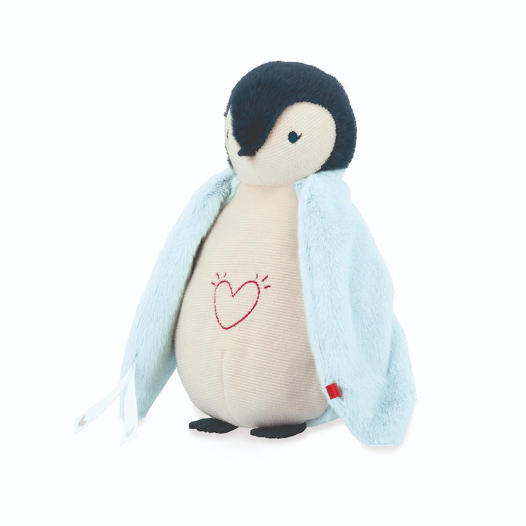 COMPLICES. Nightlight Plush Penguin Blue