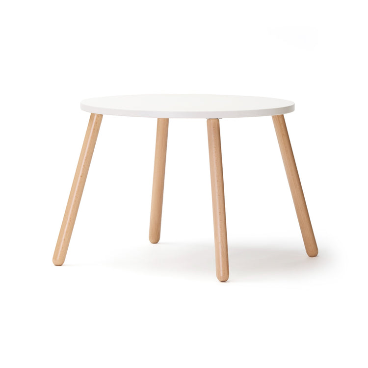 KIDS CONCEPT. Stool and table set White