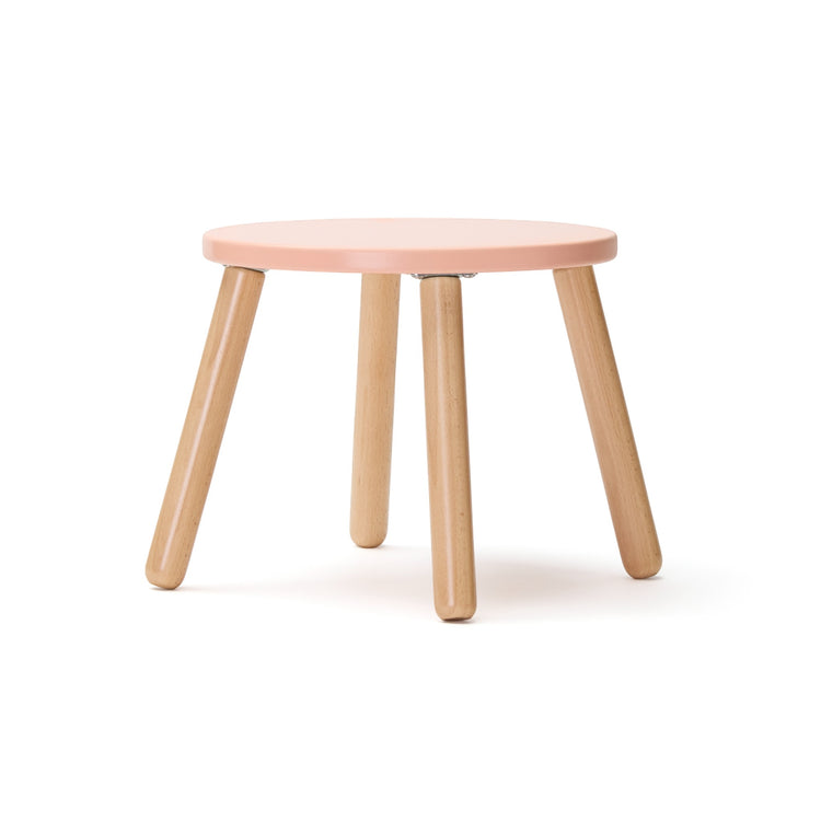 KIDS CONCEPT. Stool and table set appricot