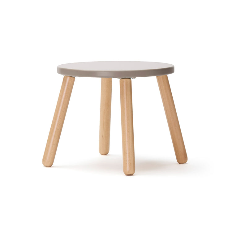 KIDS CONCEPT. Stool and table set light brown