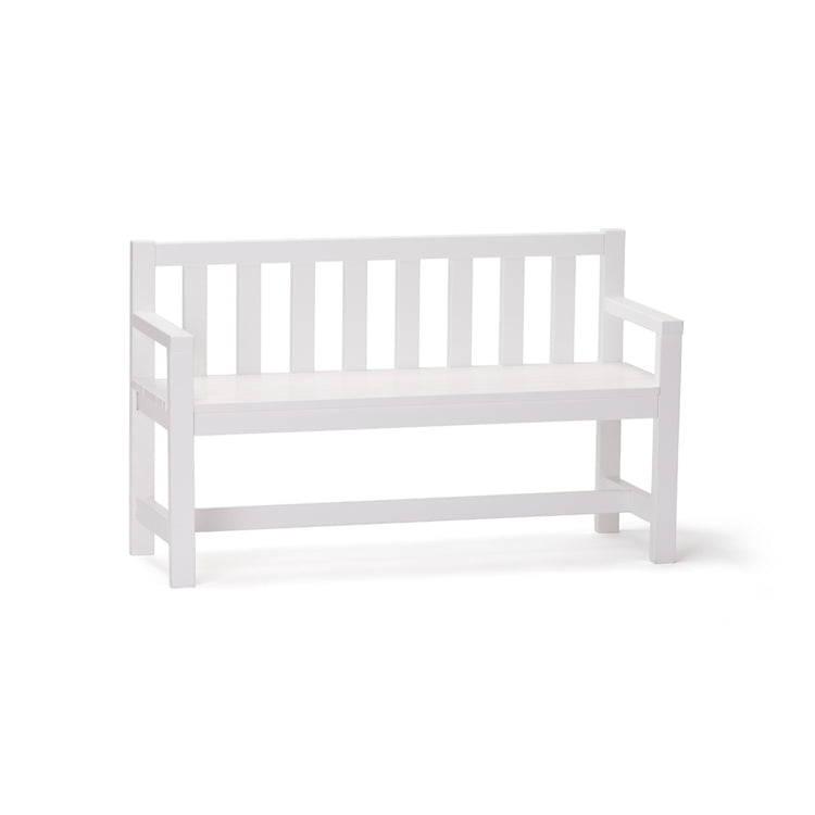 KIDS CONCEPT. Ξύλινο σετ καναπές και τραπεζάκι κήπου (λευκό)