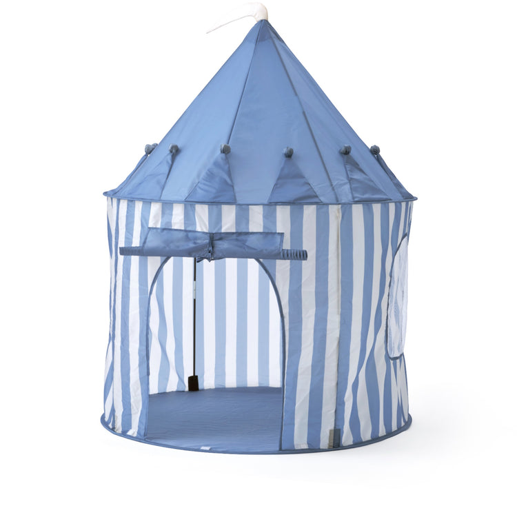 KIDS CONCEPT. Play tent stripe blue STAR