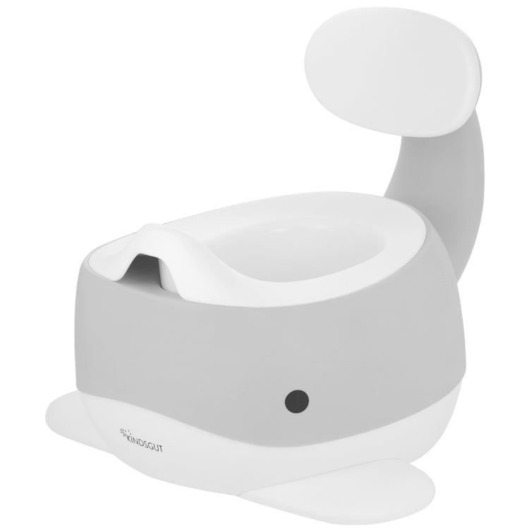 KINDSGUT. Children's Potty Whale Light Gray