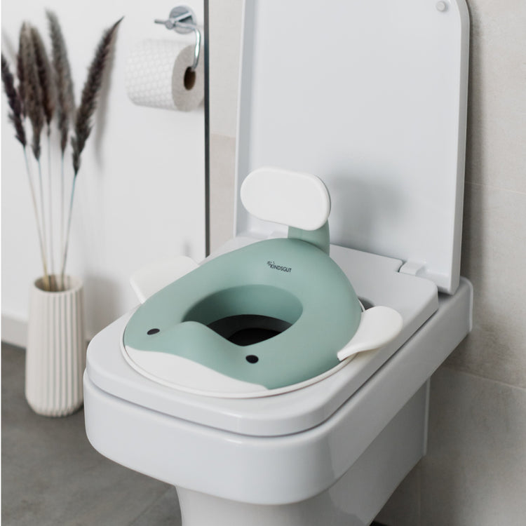 KINDSGUT. Toilet Seat Whale Aquamarine