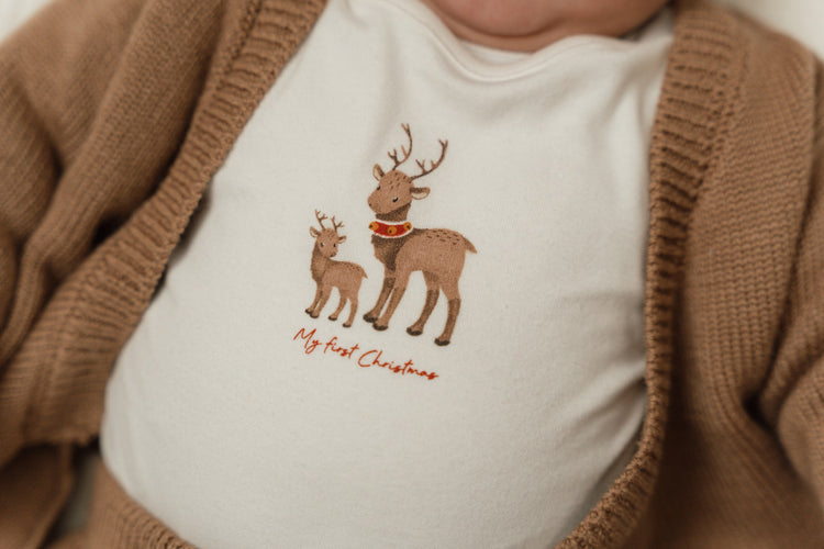 LITTLE DUTCH. Christmas T-shirt long sleeves Merry Christmas - 104