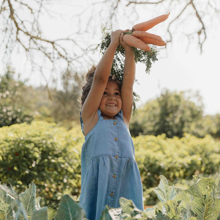 LITTLE DUTCH. Dress sleeveless Denim