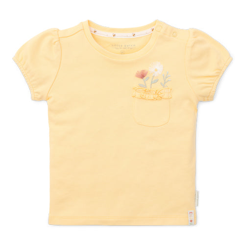 LITTLE DUTCH. T-shirt short sleeves Honey Yellow - 80