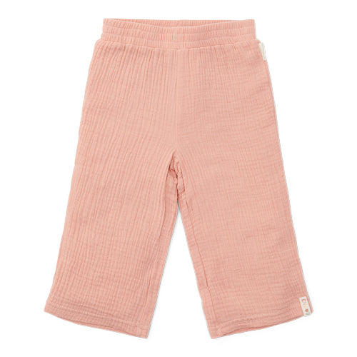 LITTLE DUTCH. Muslin trousers Flower Pink - 74