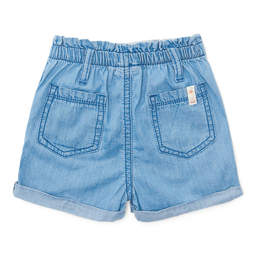 LITTLE DUTCH. Short Denim embroidered - 98