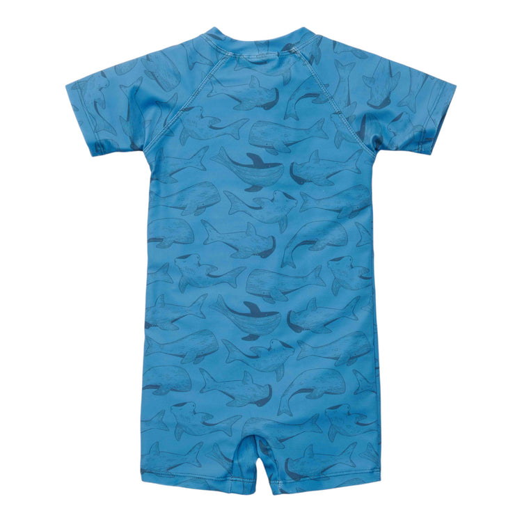 LITTLE DUTCH. Swimsuit short sleeves Sea Life - 62/68