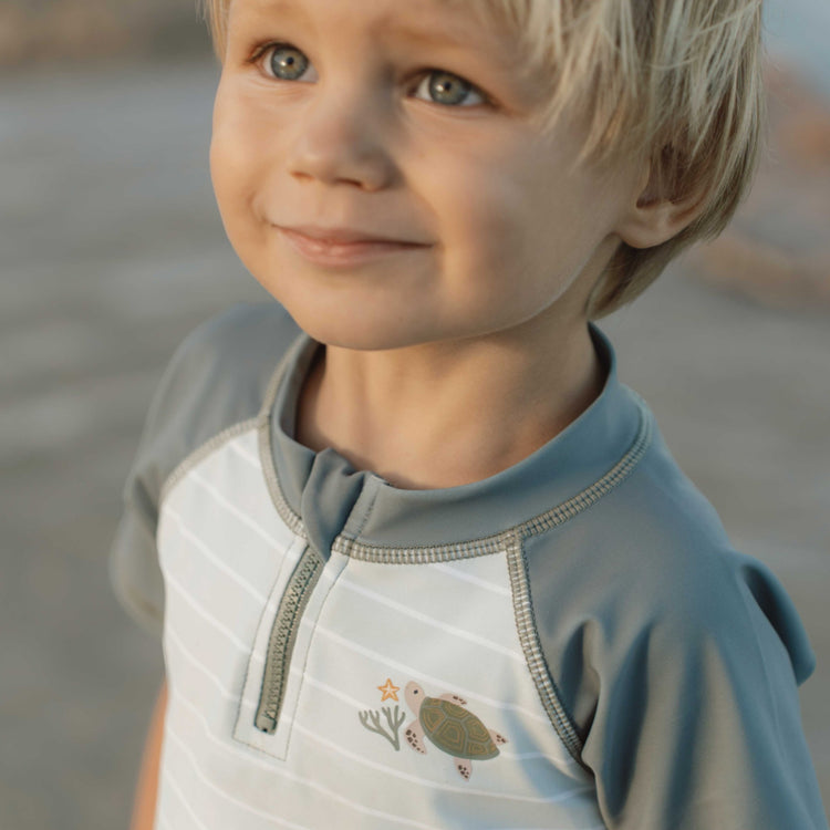 LITTLE DUTCH. Swim T-shirt short sleeves Fresh Greens - 62/68