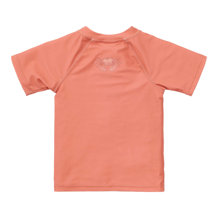 LITTLE DUTCH. Swim T-shirt short sleeves Coral - 62/68