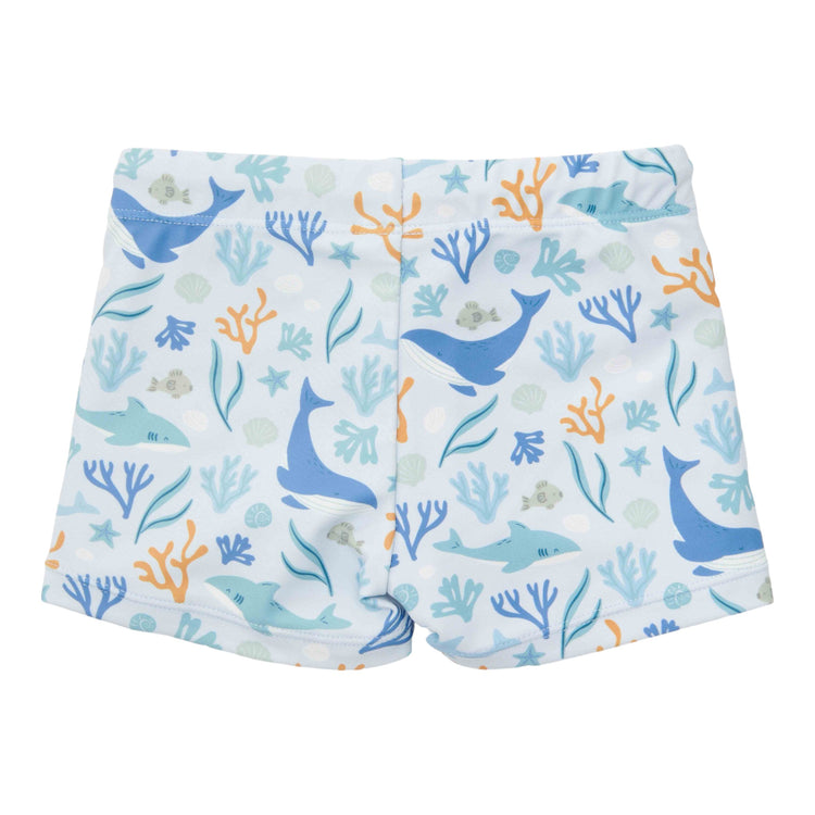 LITTLE DUTCH. Swim pants Ocean Dreams Blue - 62/68