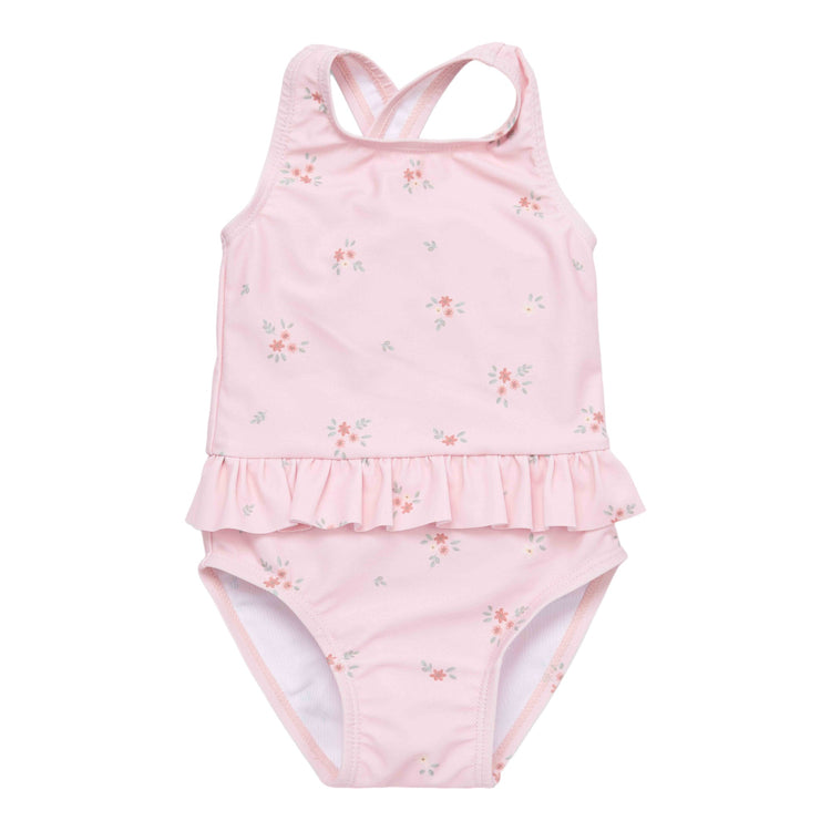 LITTLE DUTCH. Bathsuit volants Rosy Meadows - 62/68