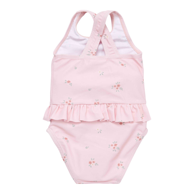 LITTLE DUTCH. Bathsuit volants Rosy Meadows - 74/80