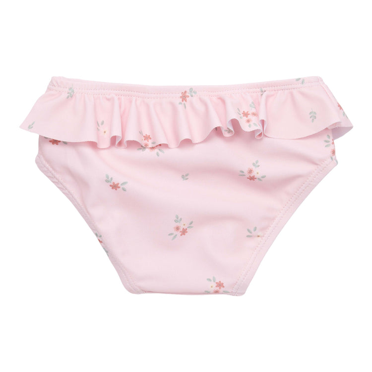 LITTLE DUTCH. Flounce swim pant Rosy Meadows - 62/68