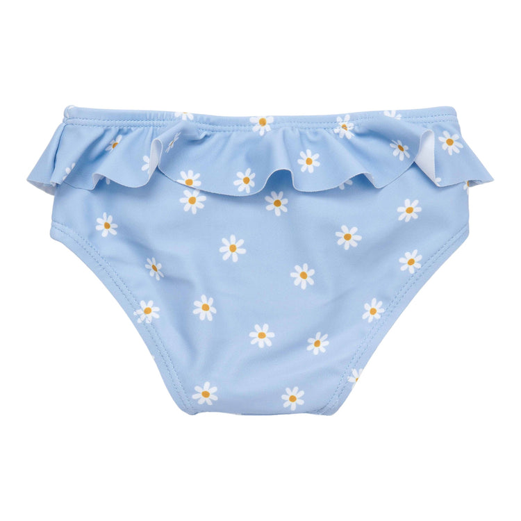 LITTLE DUTCH. Flounce swim pant Daisies Blue New - 62/68