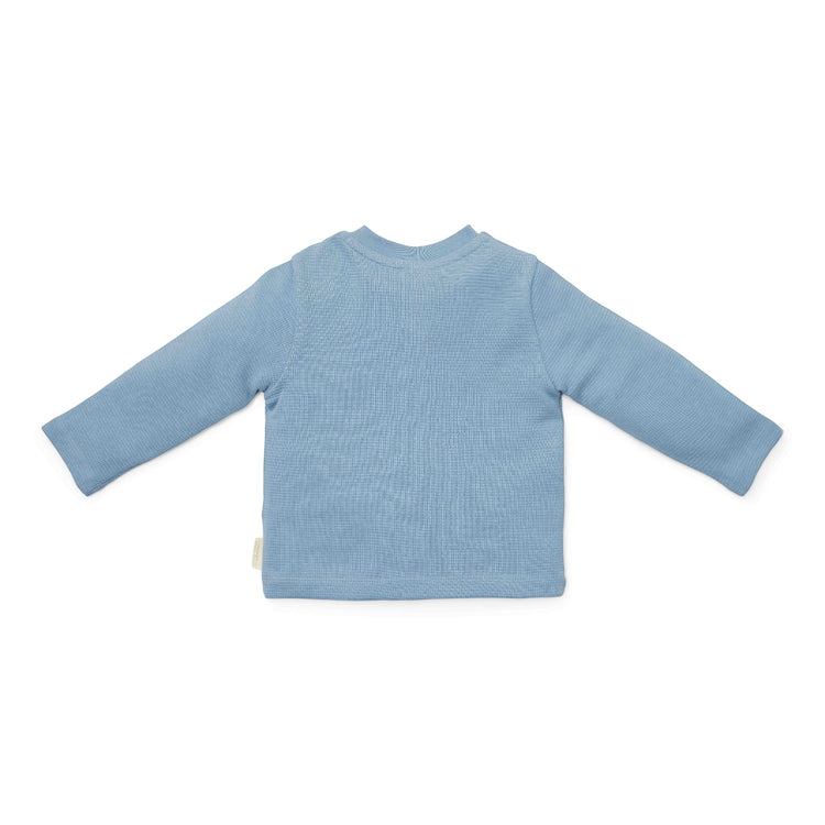 LITTLE DUTCH. T-shirt long sleeve waffle Ice blue - 104