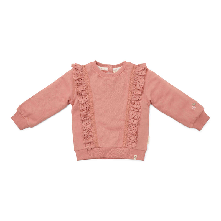 LITTLE DUTCH. Sweat sweater Warm Pink - 104