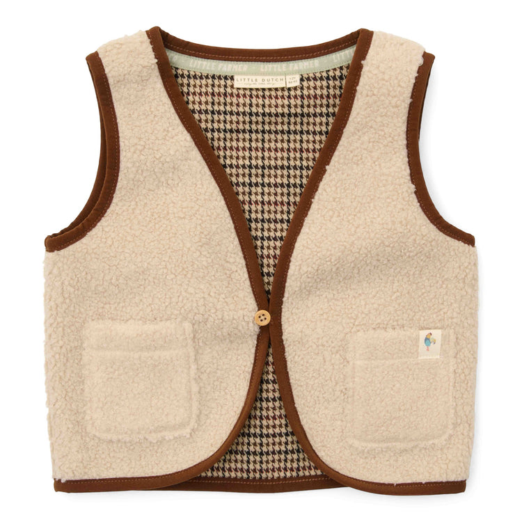 LITTLE DUTCH. Gilet Sand