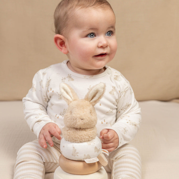 LITTLE DUTCH. T-shirt long sleeves Baby Bunny - 74