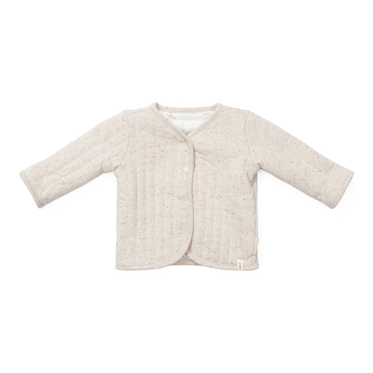 LITTLE DUTCH. Reversible jacket Baby Bunny/Nappy Sand - 62