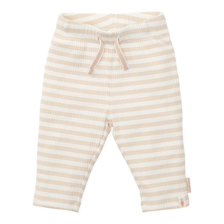 LITTLE DUTCH. Trousers Stripe Sand/White - 74