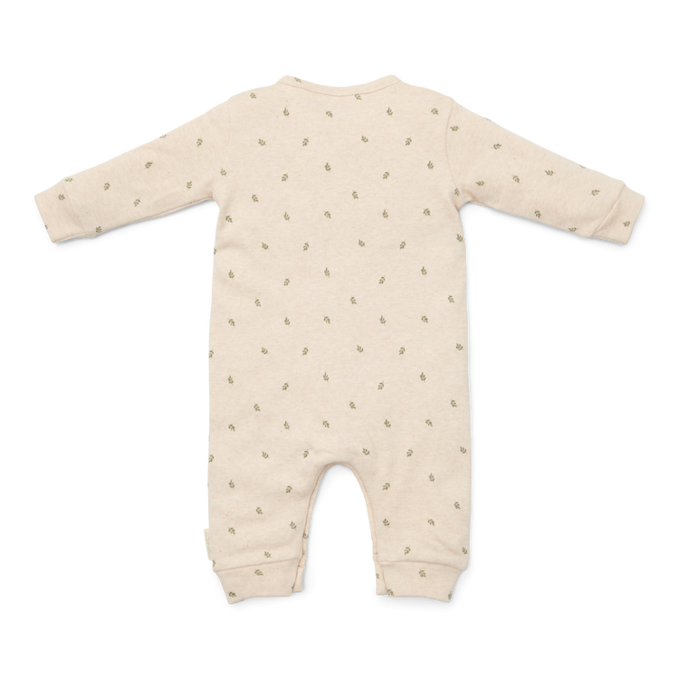 LITTLE DUTCH. One-piece suit Green Leaves - 62