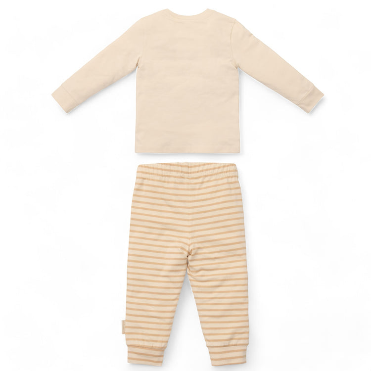 LITTLE DUTCH. Παιδικές πιτζάμες Natural Stripes - No 86/92