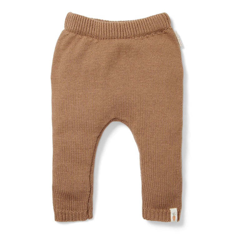 LITTLE DUTCH. Knitted trousers Brown - 62