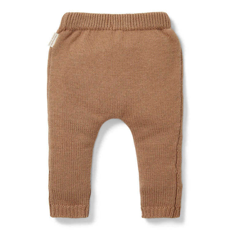 LITTLE DUTCH. Knitted trousers Brown - 74