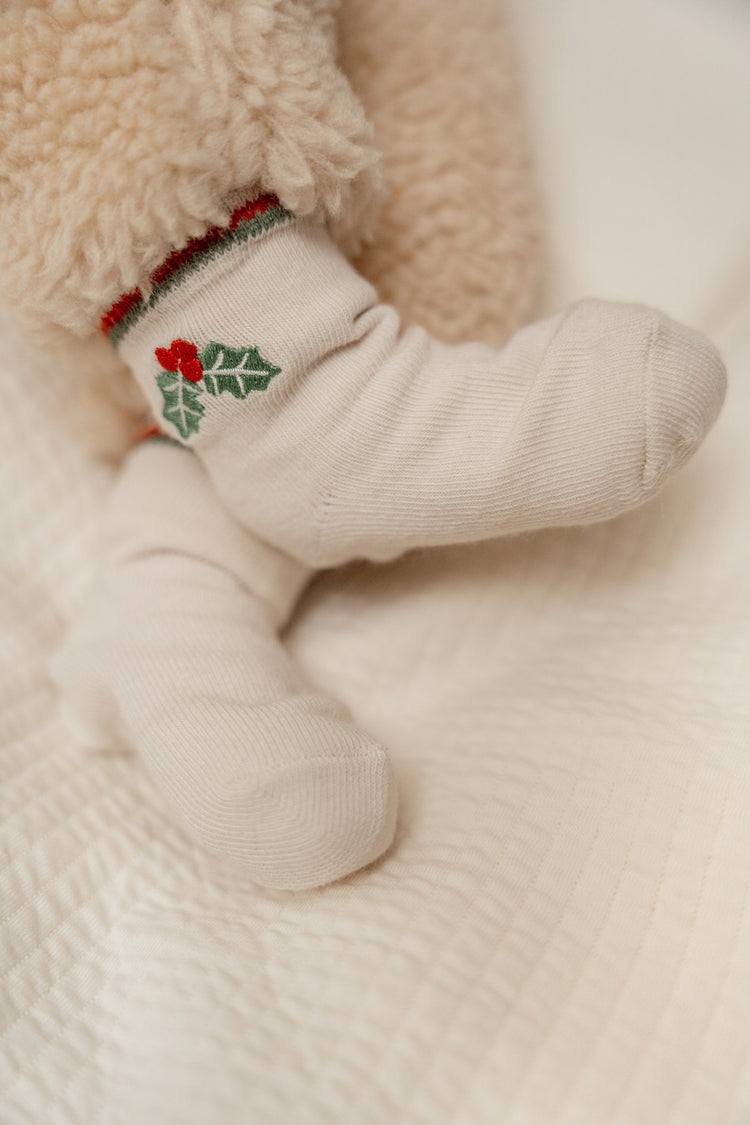 LITTLE DUTCH. 3-pack Baby socks Christmas - size 1