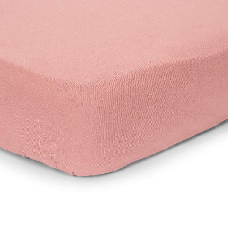 LITTLE DUTCH. Fitted cot sheet Pure Pink Blush