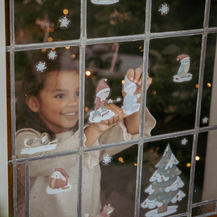 LITTLE DUTCH. Αυτοκόλλητα παραθύρου Christmas