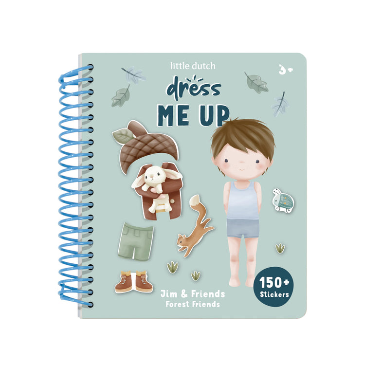 LITTLE DUTCH. Dress me up Book Forest Friends