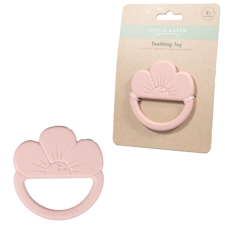 LITTLE DUTCH. Silicone Teething Ring Flower